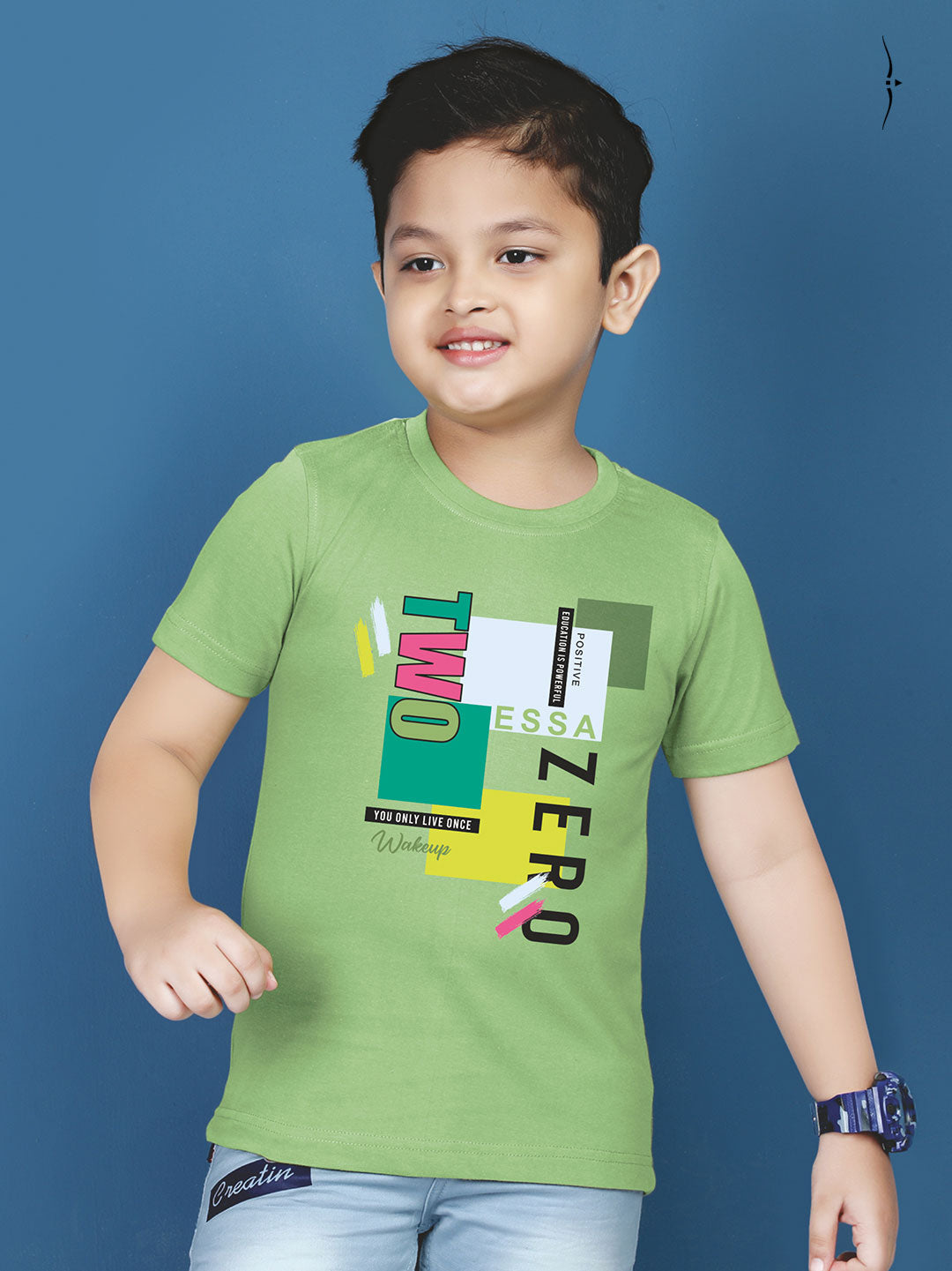 20-20 T-Shirt Tan Green - Main Image