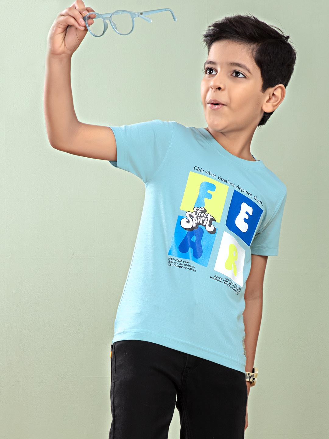 Comfortable Printed T-Shirt for Boys - FG-1770 – ESSA GARMENTS