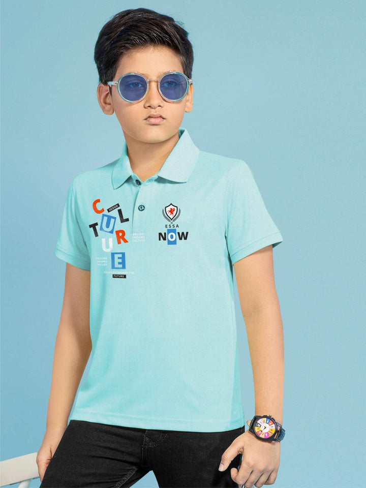 FS-0410 Collar Polo T-Shirt for boys #color_pale-blue-lily