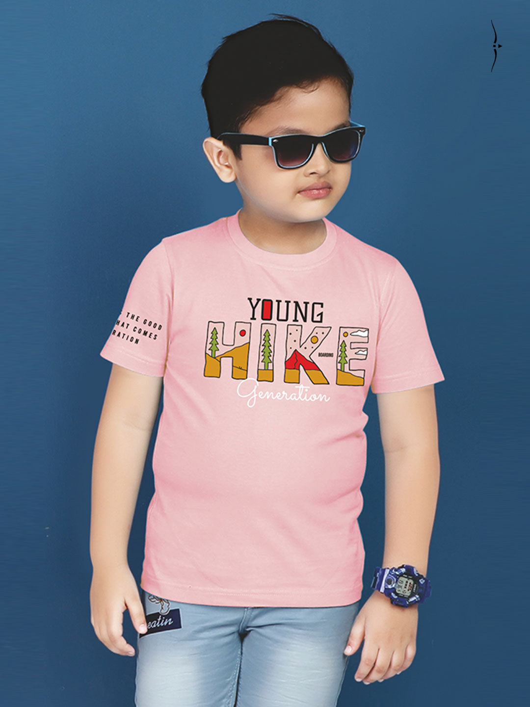 Essa 20-20 T-Shirt for Boys-Light Pink – ESSA GARMENTS