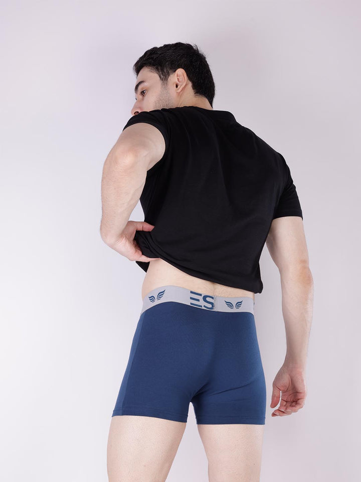 mr fit 4105 plus plain trunk for men #color_astronaut-blue