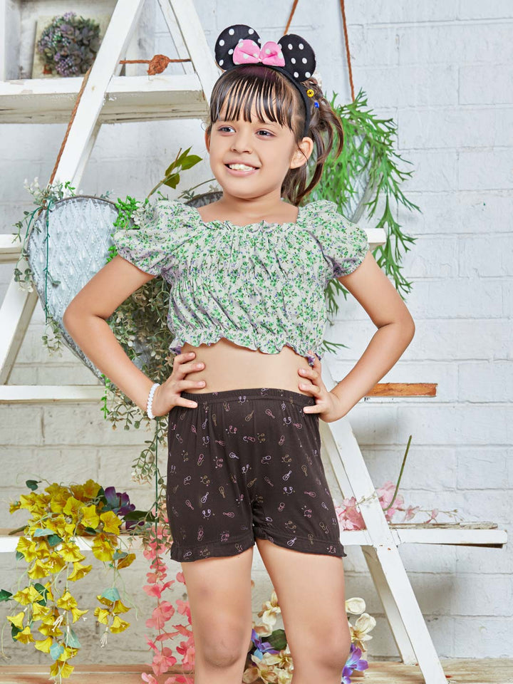 Exoda Bloomer Print for girls #color_bistre