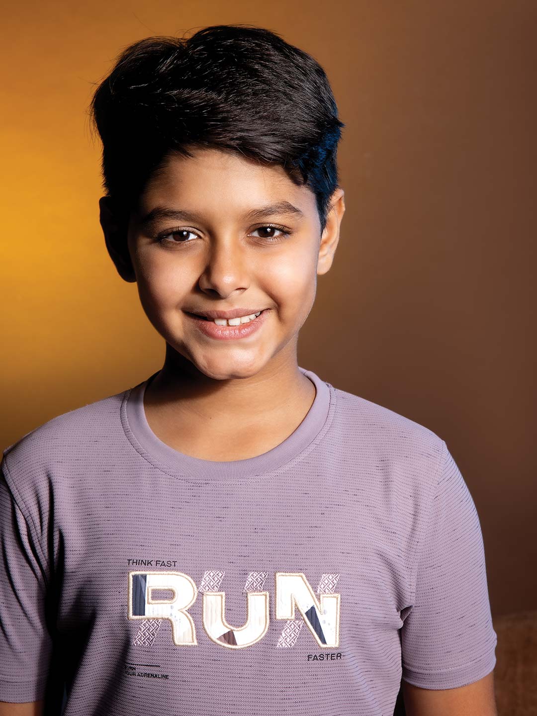 printed round neck half sleeve t-shirts for boys