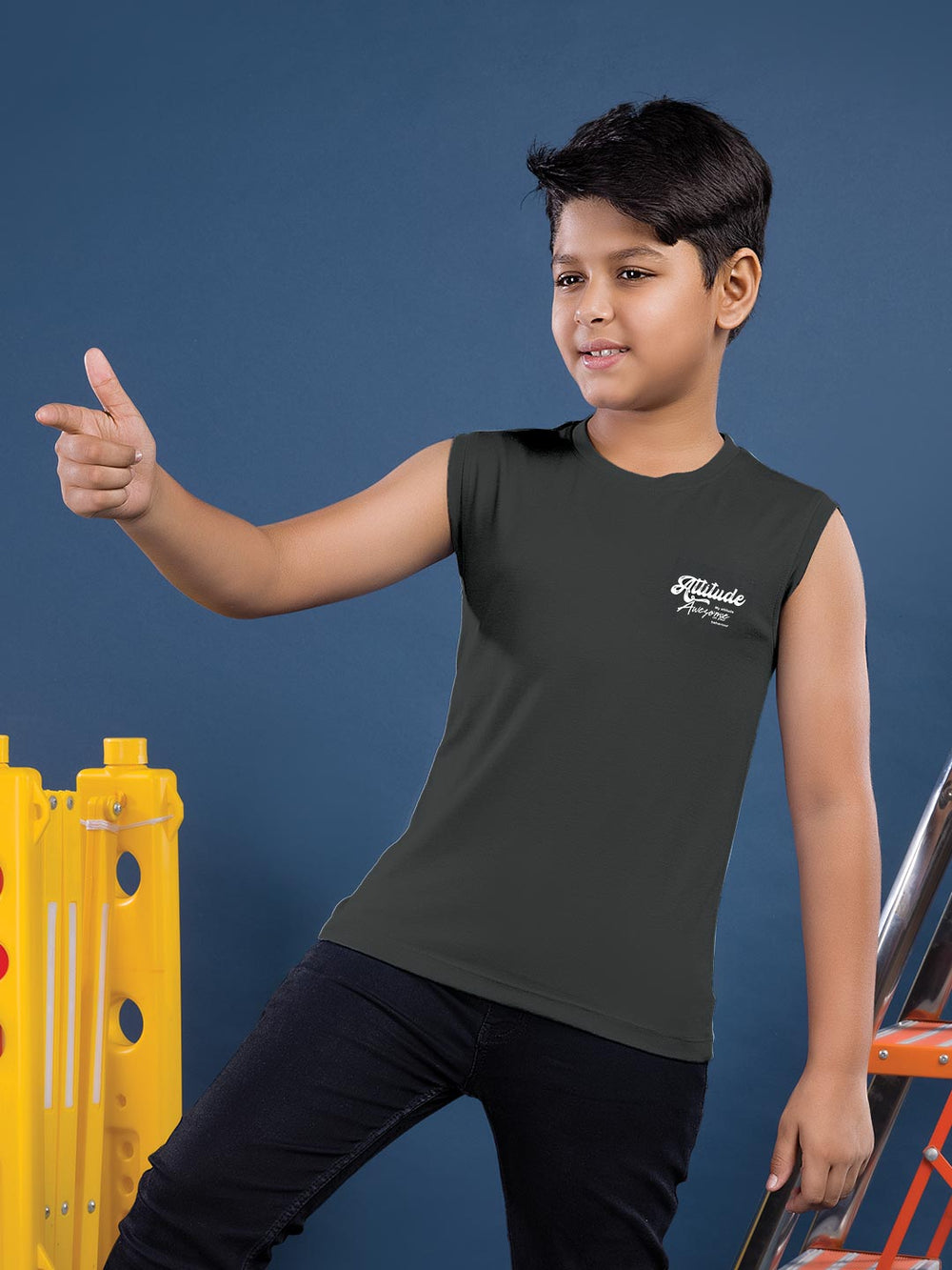 b-3637 rnbs printed t-shirt for boys