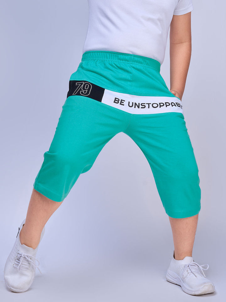 aston 3/4th pant for boys #color_mint