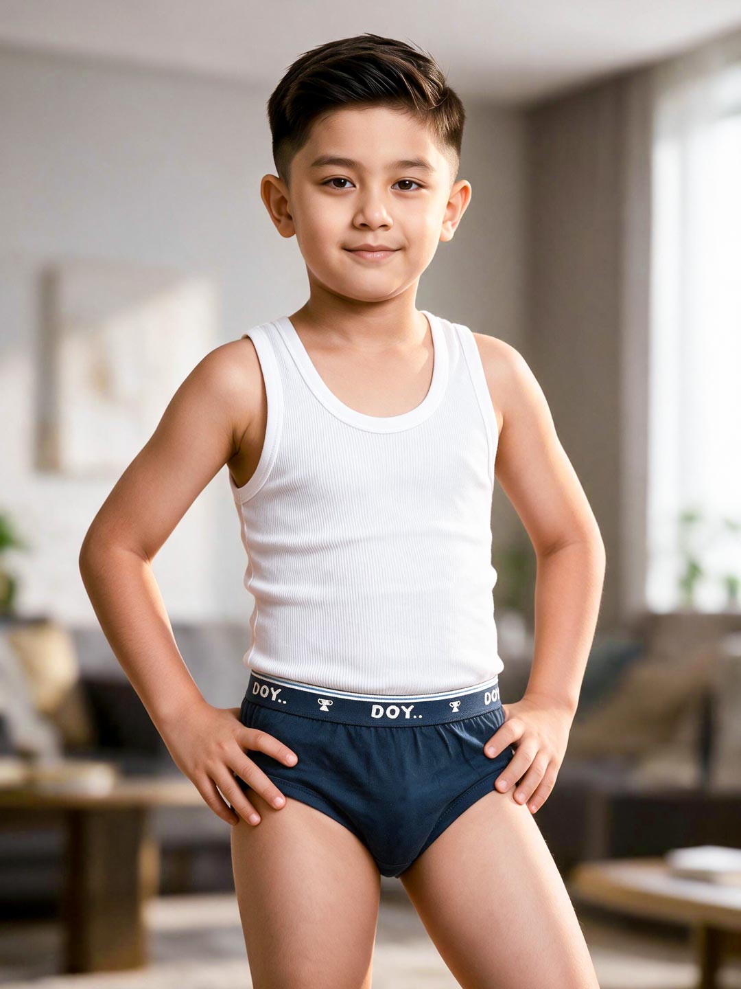 cotton plain doy jetty for boys navy blue color-essa garments#color_gable-green