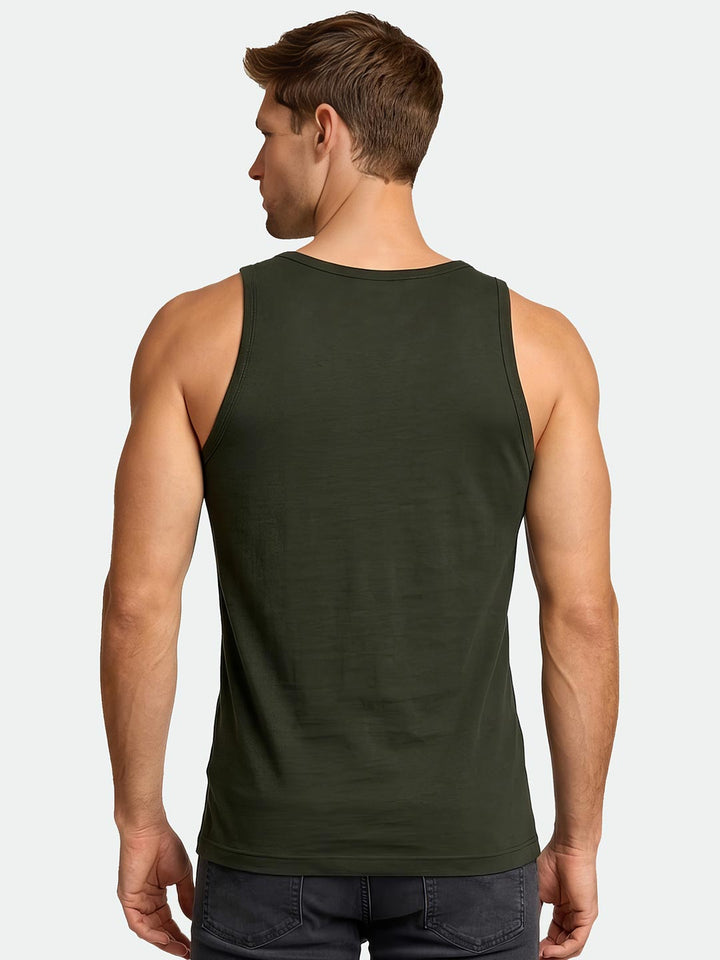 calyx vest roundneck for men dark brown-essa garments#color_heavy-metal