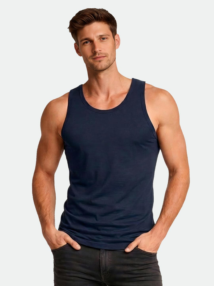calyx vest roundneck for men dark brown-essa garments#color_mirage