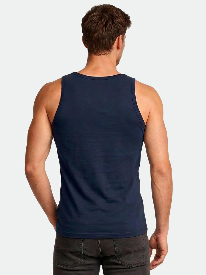 calyx vest roundneck for men dark brown-essa garments#color_mirage