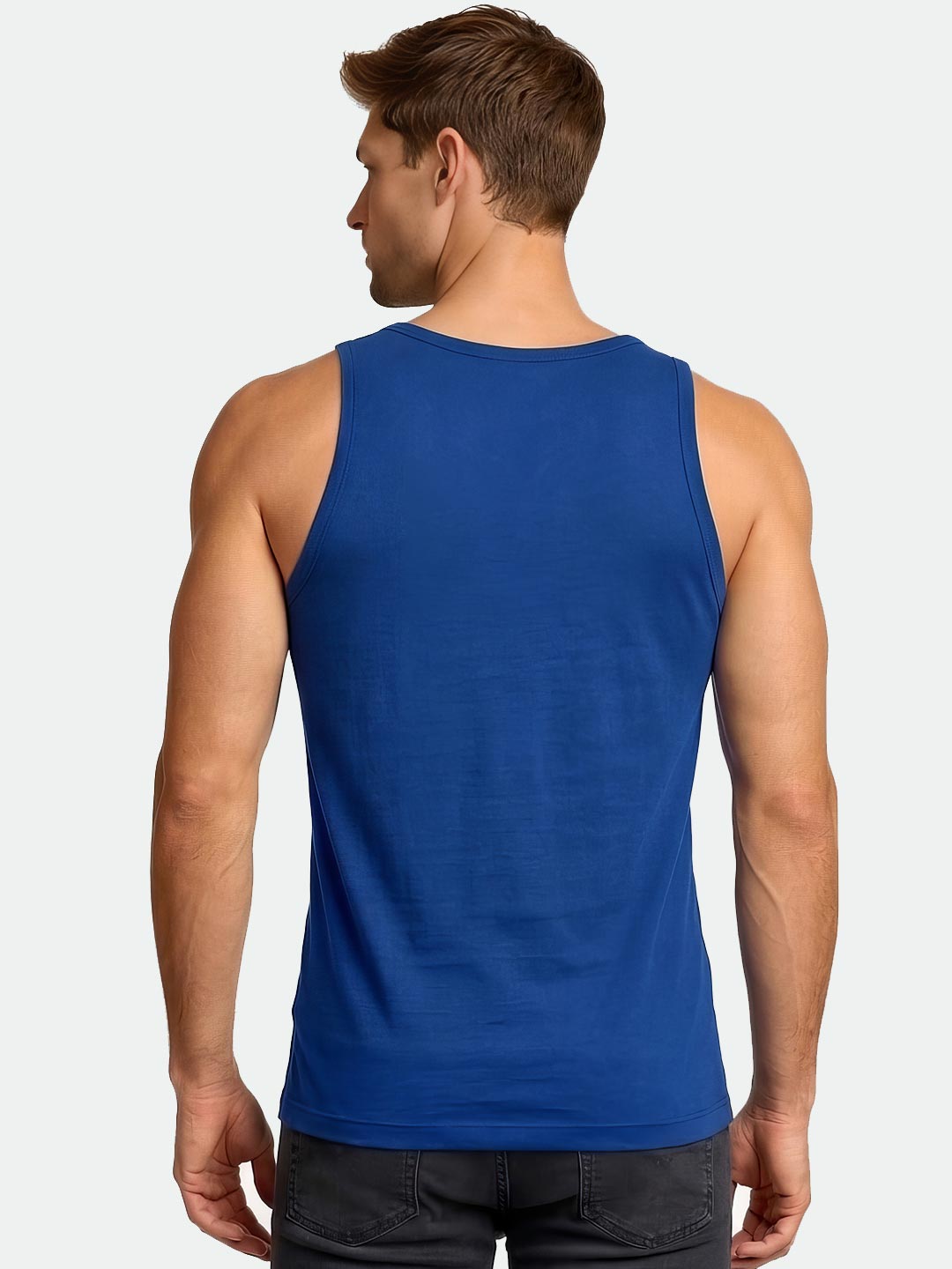 calyx vest roundneck for men dark brown-essa garments#color_tory-blue