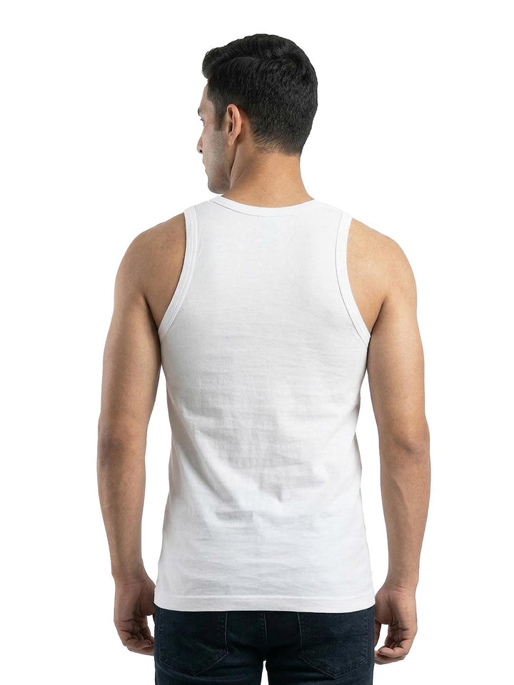 calyx vest roundneck for men white-essa garments