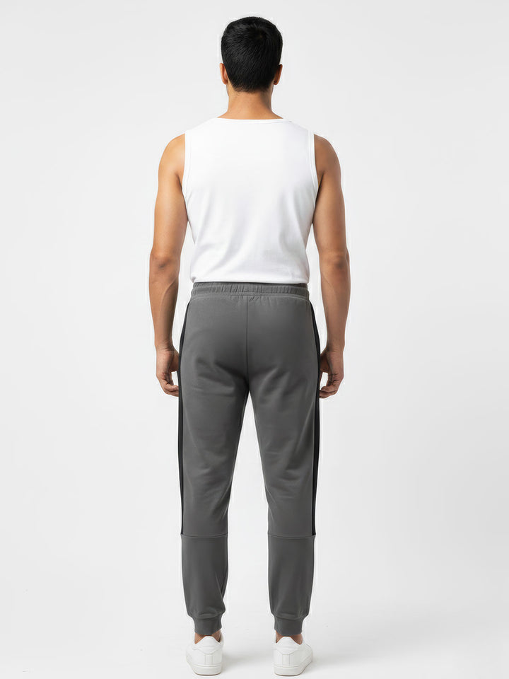 crux full pant for mens with convenient pocket color silver grey