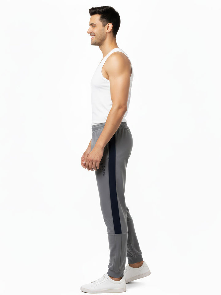 crux full pant for mens with convenient pocket color silver grey