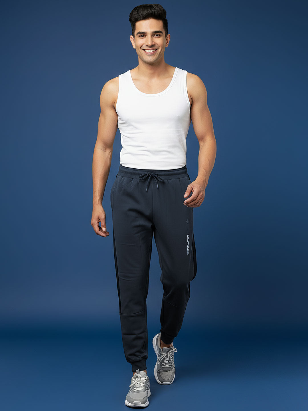 crux full pant for mens with convenient pocket color nile blue