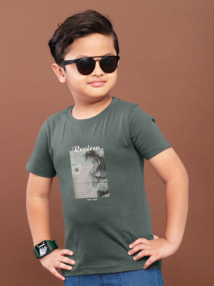 babu classic t-shirt for boys #color_dark-grey