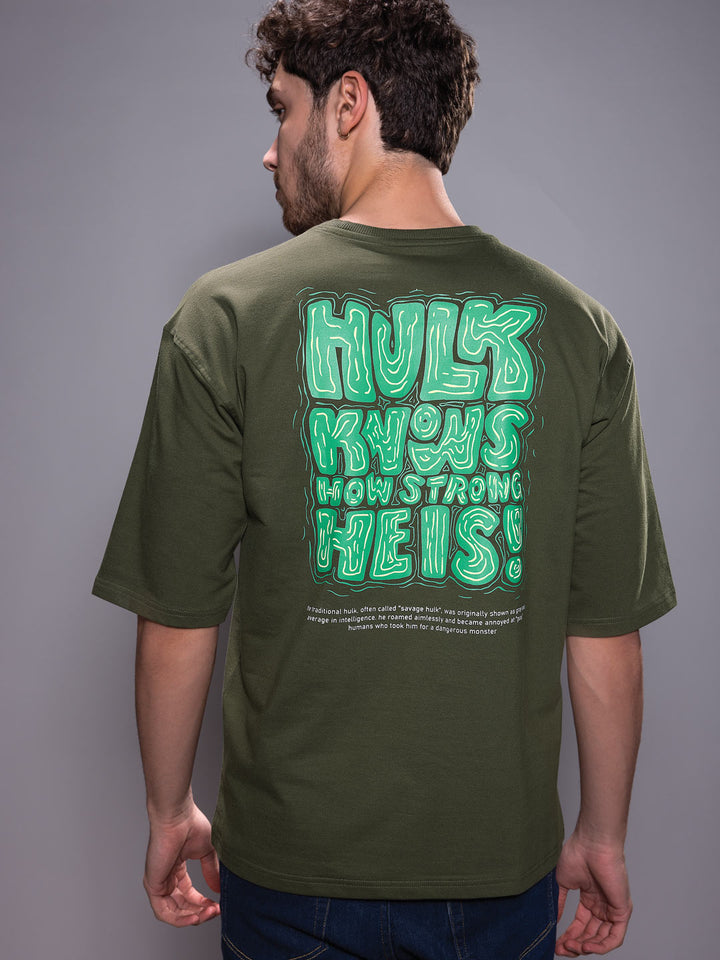 marvel avengers printed down shoulder t-shirt for men color cactus