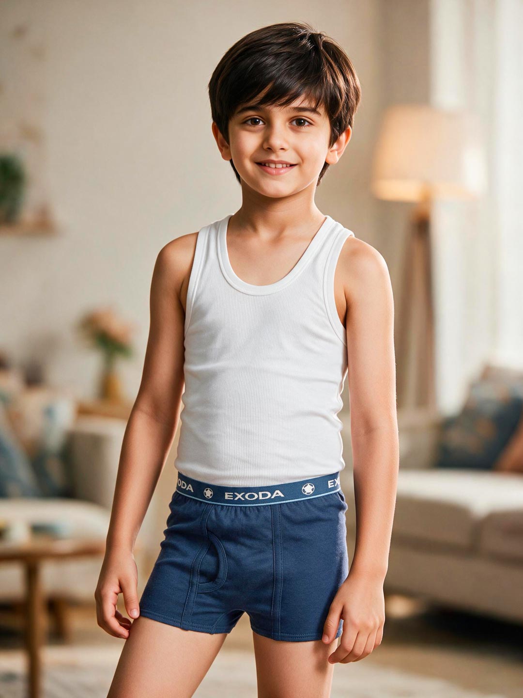exoda leg elastic trunk for boys blue color-essa garments#color_nile-blue