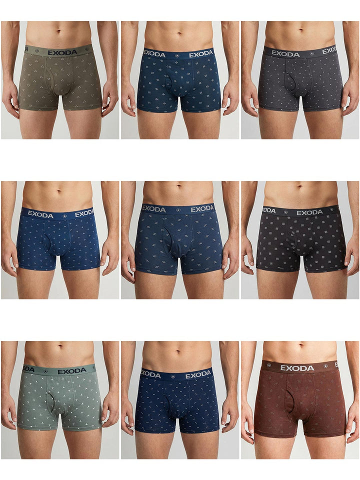 exoda printed trunk for men combo