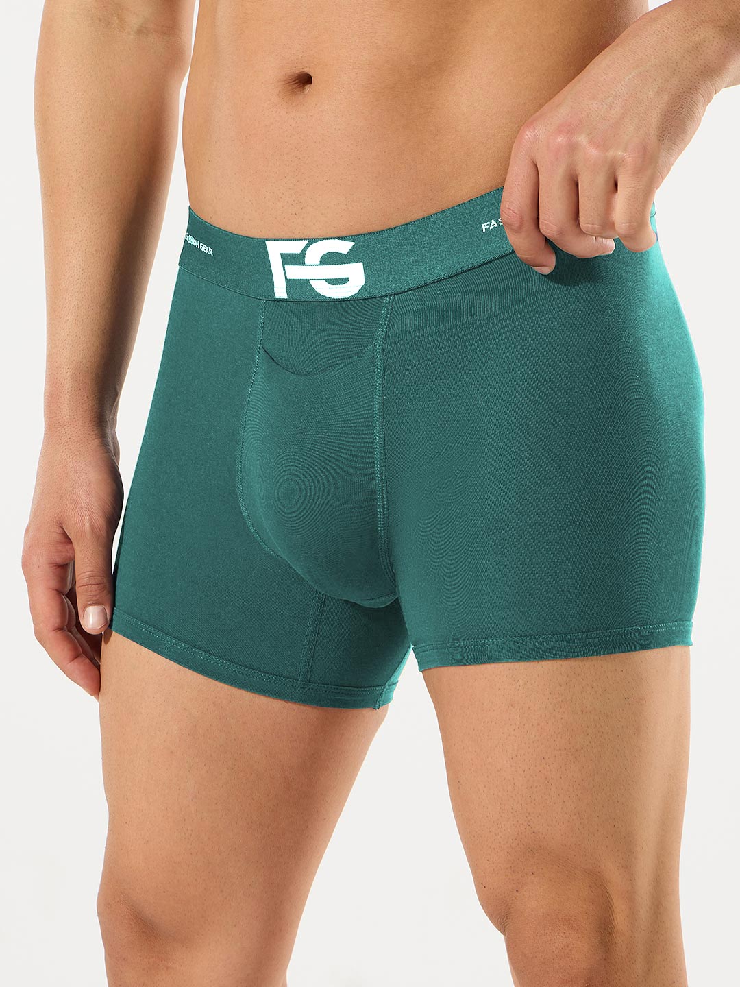 fg mens plain trunk #color_teal-green