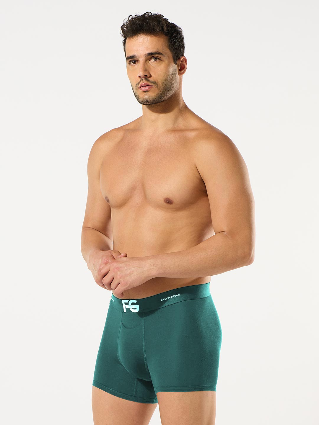 fg mens plain trunk #color_teal-green
