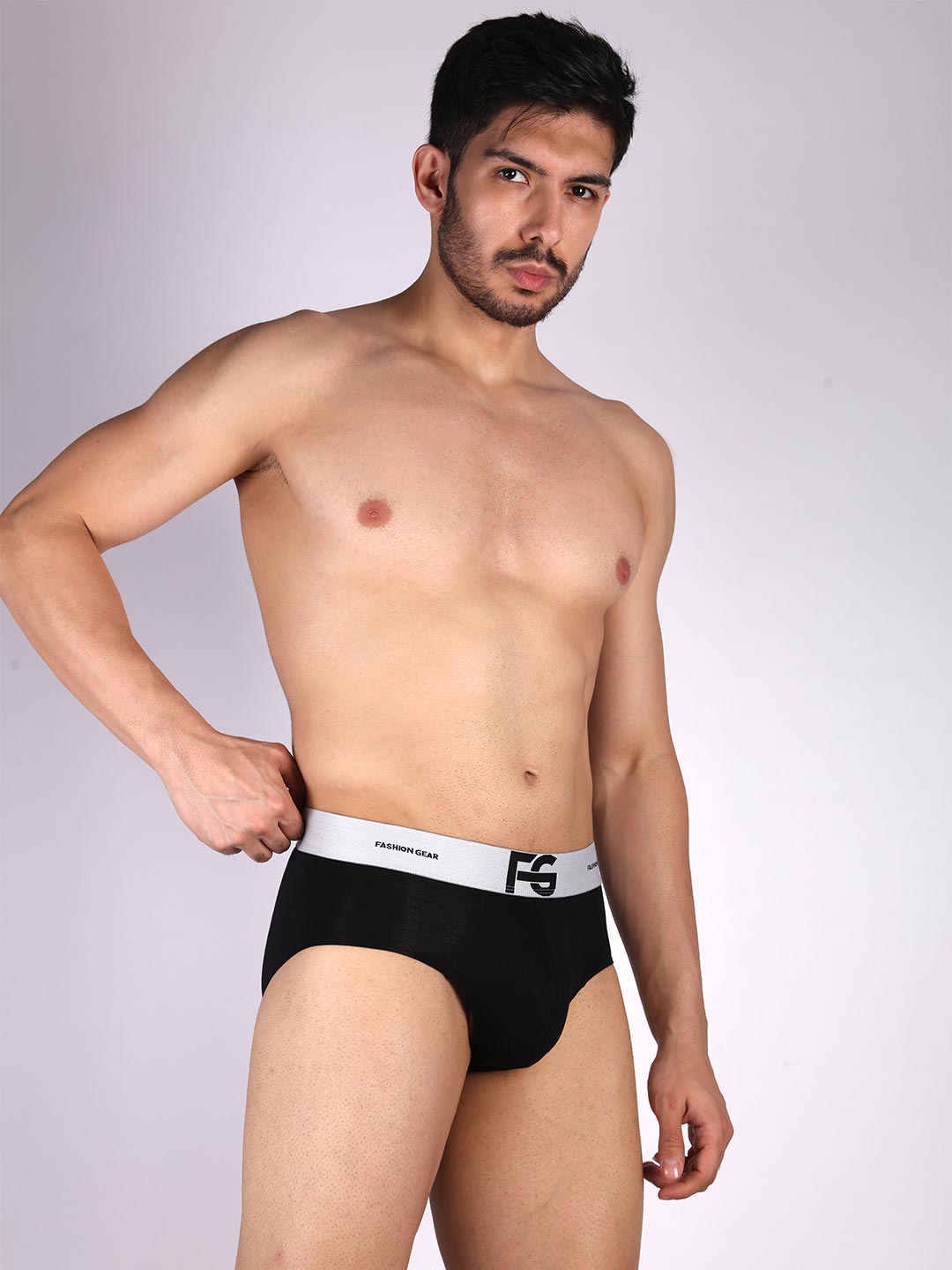 fg-3020 mens brief #color_black