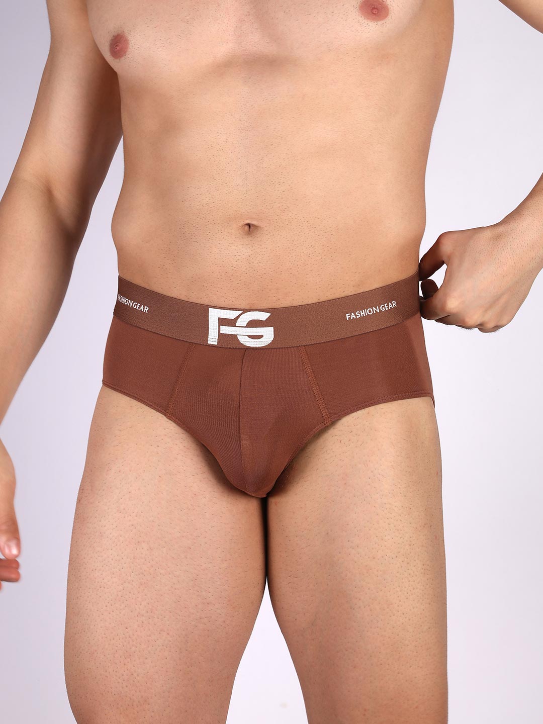 fg-3020 mens brief #color_clay-brown