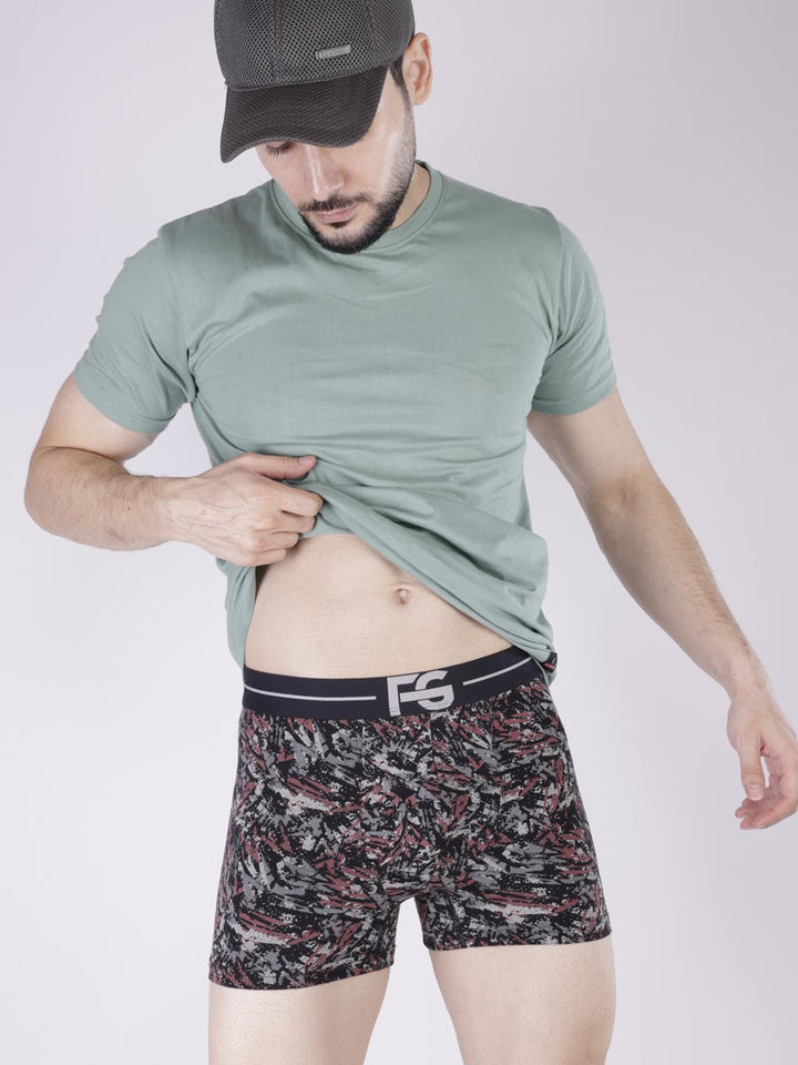 fg-3025 printed trunk for mens #color_black