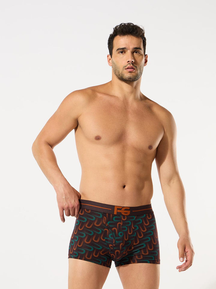 fg-3025 printed trunk for men #color_cumin