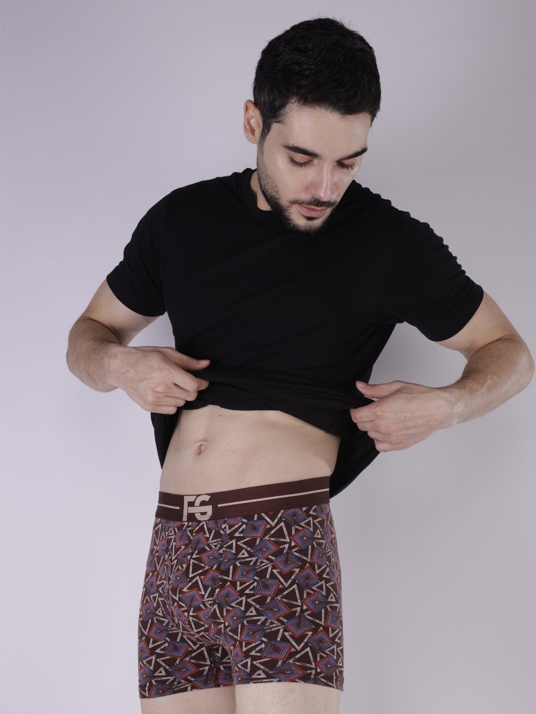 fg-3025 printed trunk for mens #color_irish-coffee