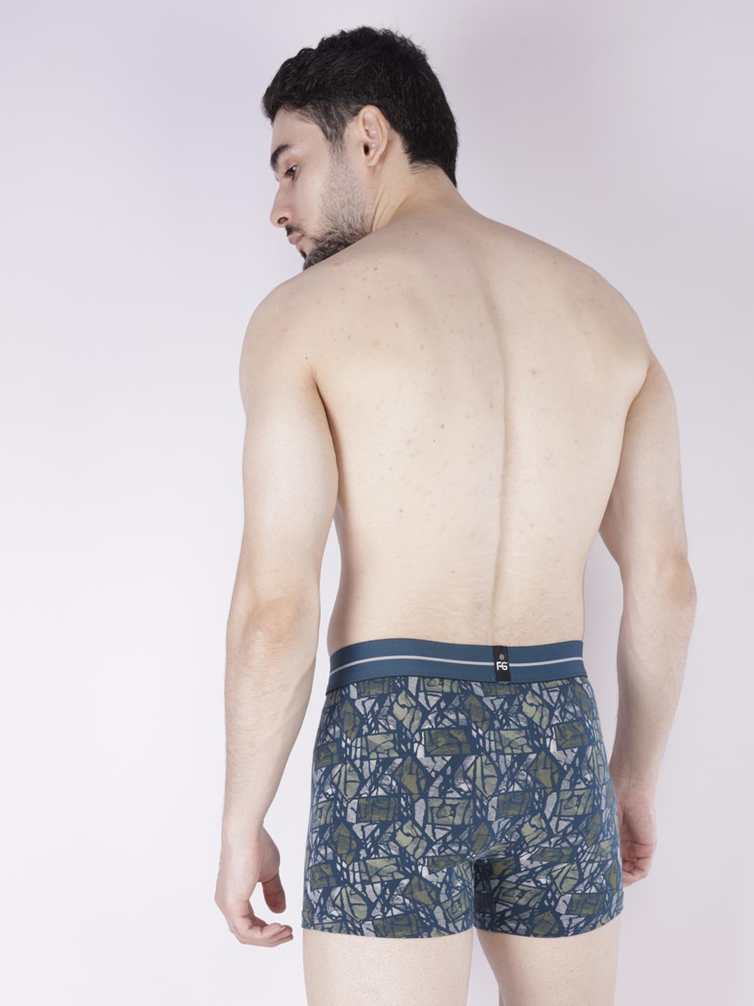 fg-3025 printed trunk for mens #color_gable-green