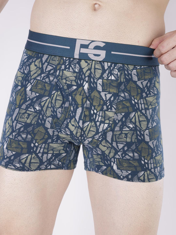 fg-3025 printed trunk for mens #color_gable-green