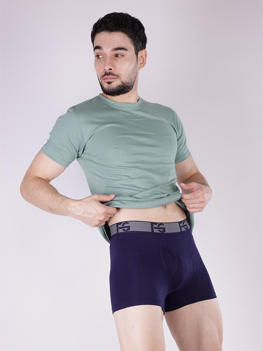 fg 3035 plain mens trunk #color_mirage