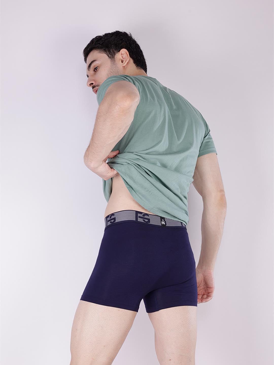 fg 3035 plain mens trunk #color_mirage