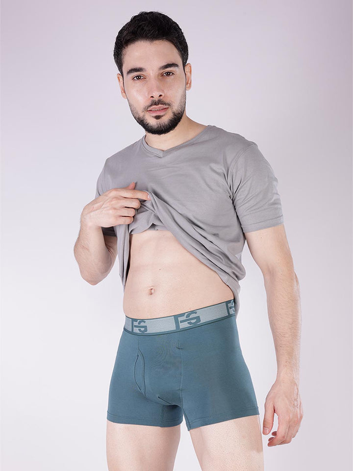 fg 3035 plain mens trunk #color_teal-green