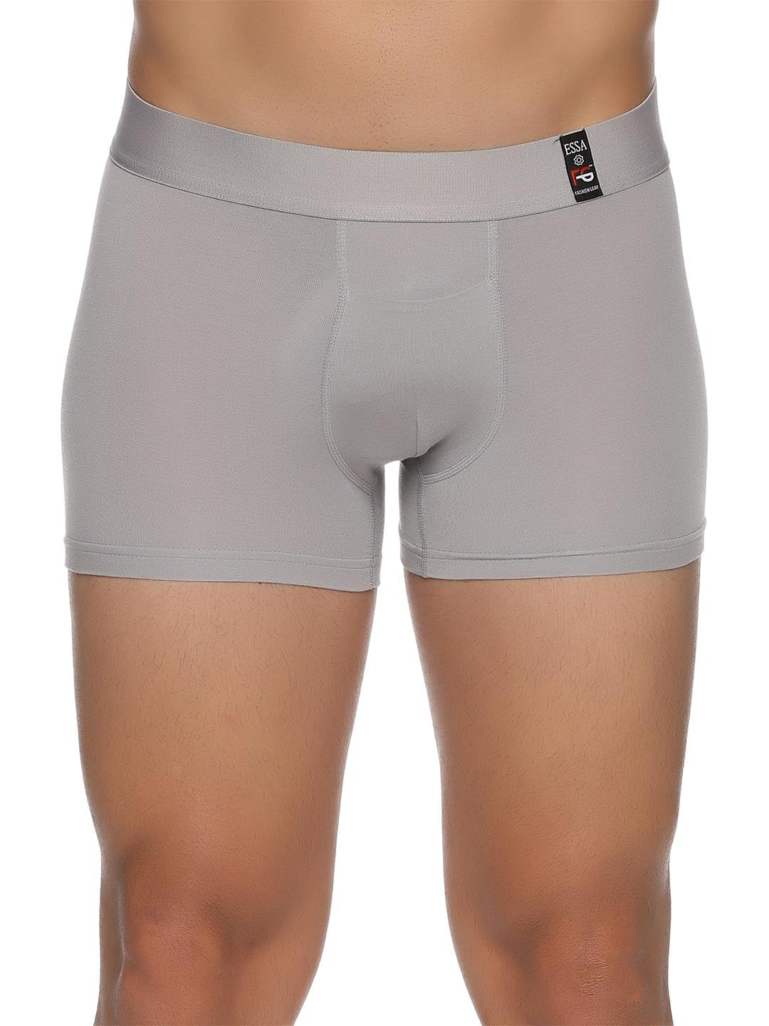 fg mens plain trunk #color_silver-grey