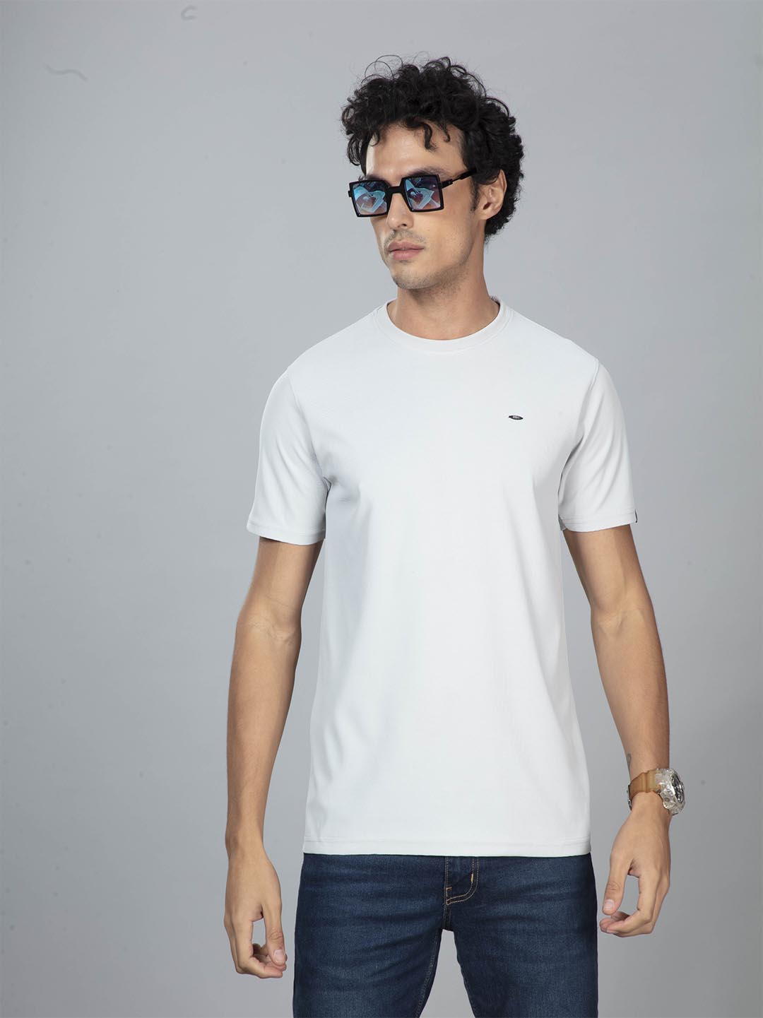 fs-0495 classic t-shirt for men #color_silver-grey