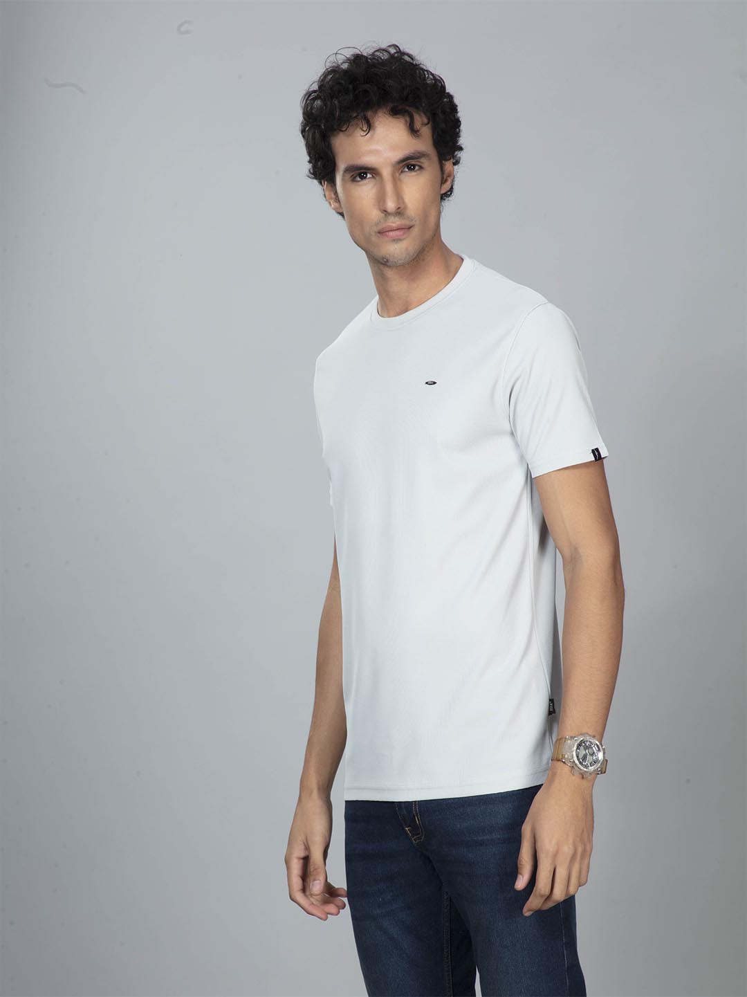 fs-0495 classic t-shirt for men #color_silver-grey