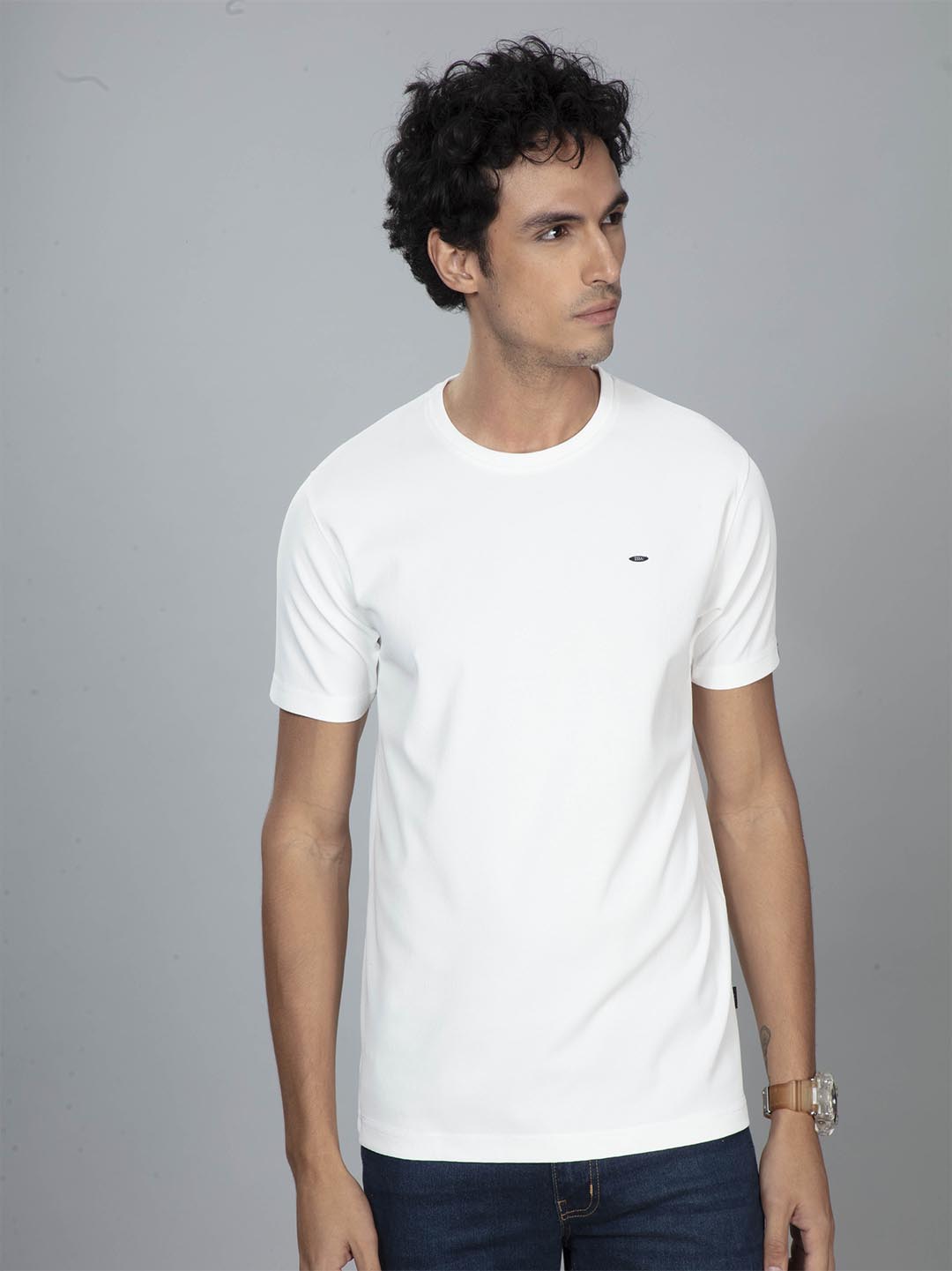 fs-0495 classic t-shirt for men #color_white