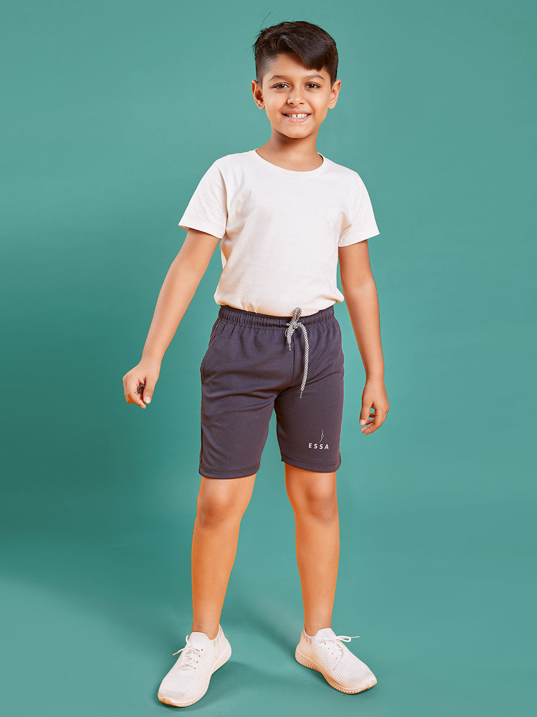 Fitzone-235 short for boys #color_charcoal-grey