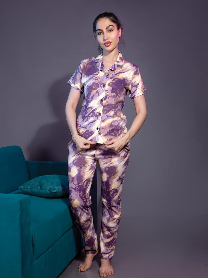 aara full pant set for women with collar