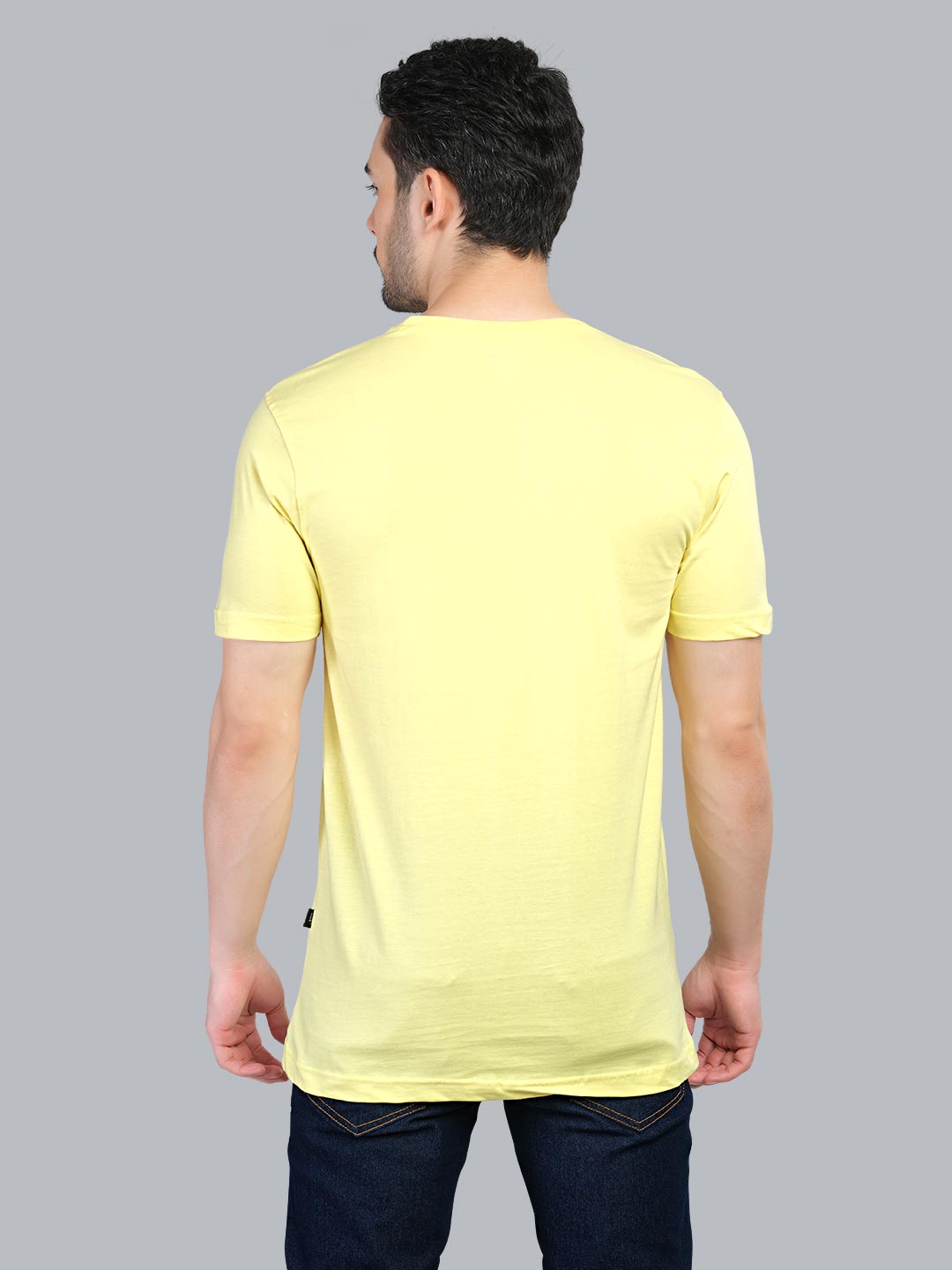 graphix printed t-shirt for men #color_buff