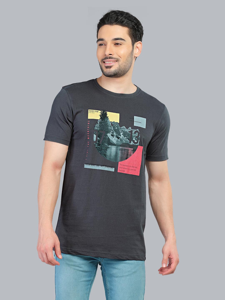 graphix printed t-shirt for men #color_dark-grey