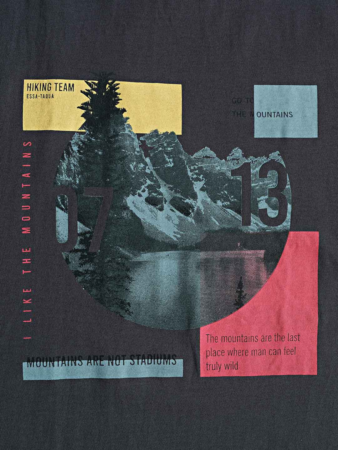 graphix printed t-shirt for men #color_dark-grey