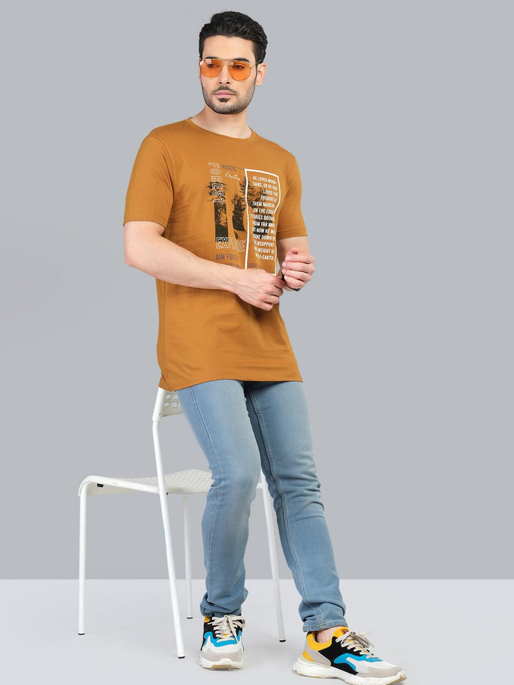 graphix printed t-shirt for men #color_fire-bush