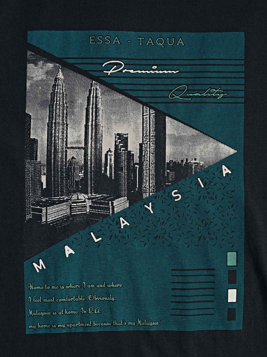 graphix printed t-shirt for men #color_gable-green