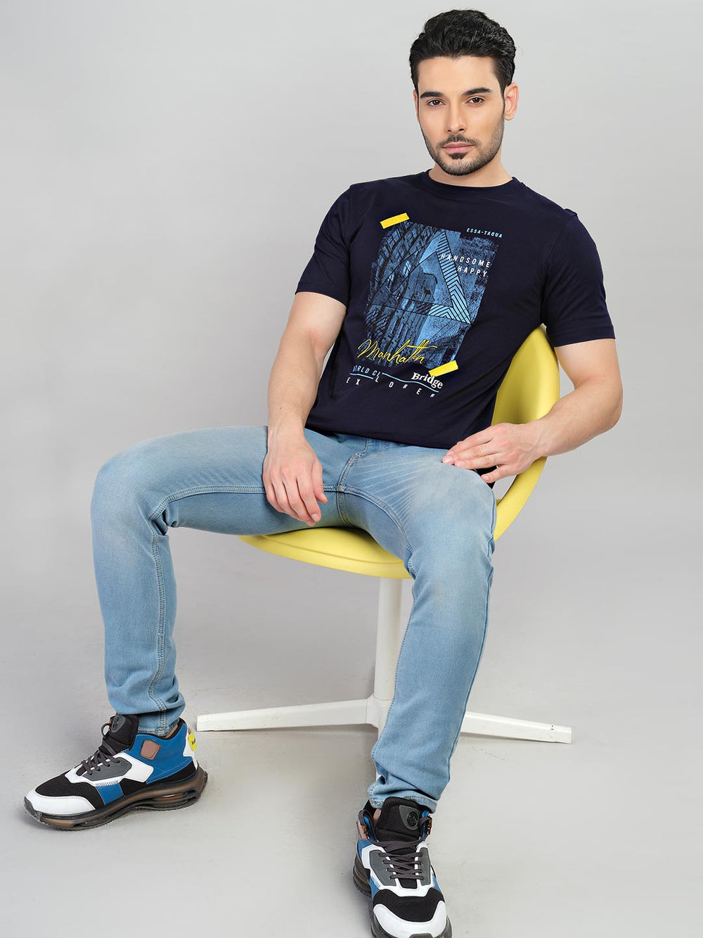 graphix printed t-shirt for men #color_mirage