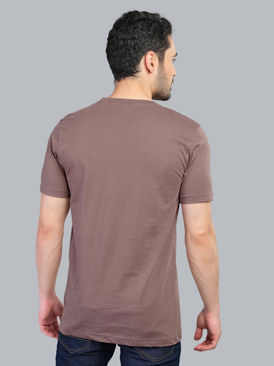 graphix printed t-shirt for men #color_wenge