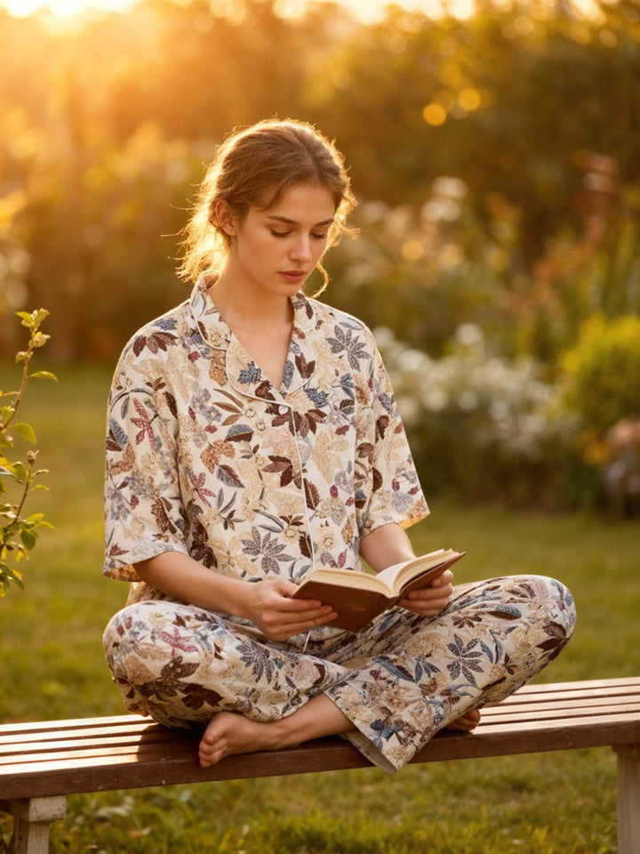 heroica printed loungewear for women#color_beige