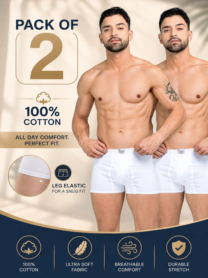 Trend White Trunk (Pack Of 2)