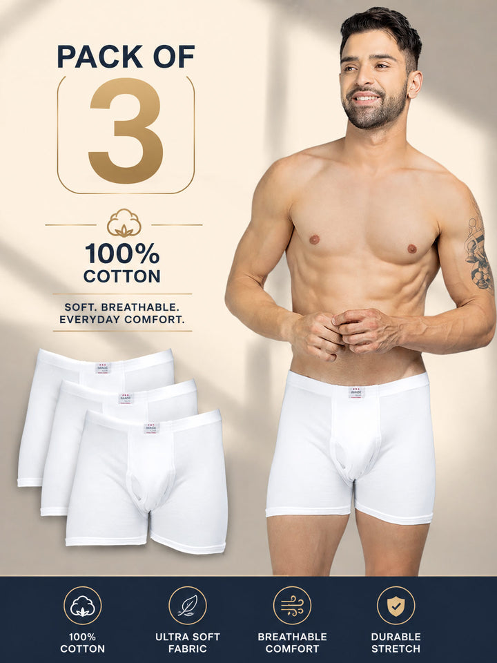 Image White Trunk (Pack Of 3)